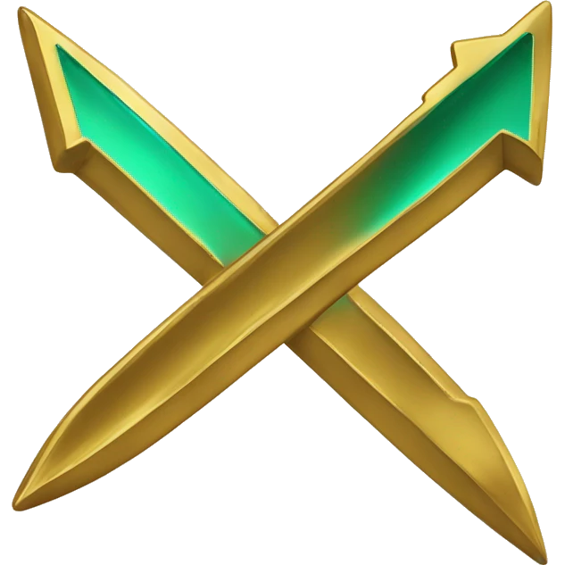 gold arrow as reply messge inm dscor emoji