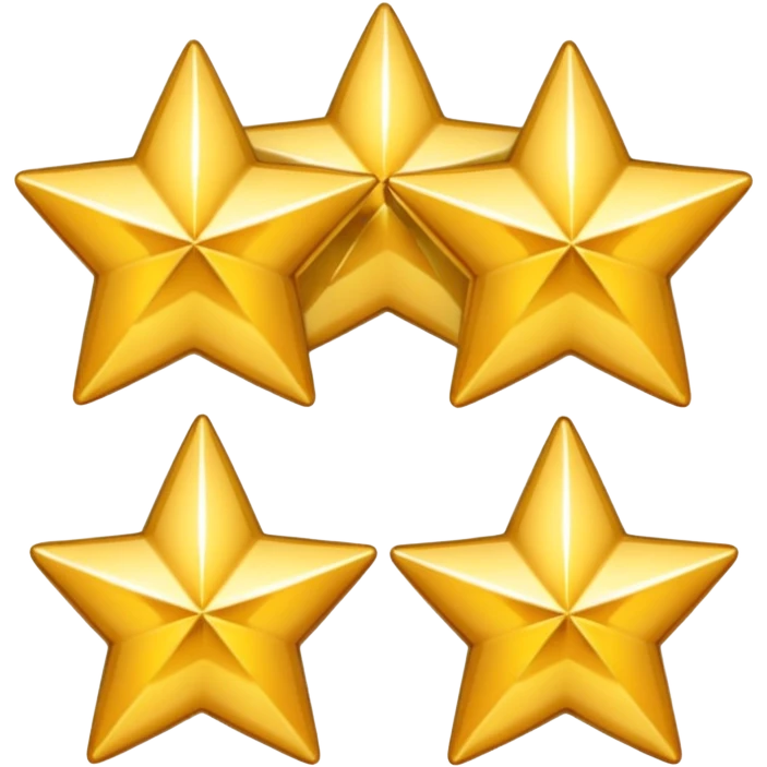 3 stars emoji
