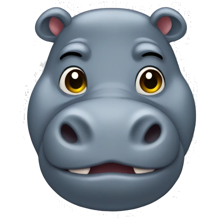hippo human emoji