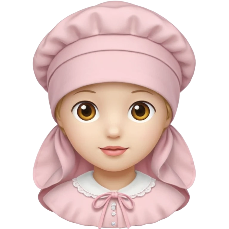 light pink. bonnet 2025 emoji