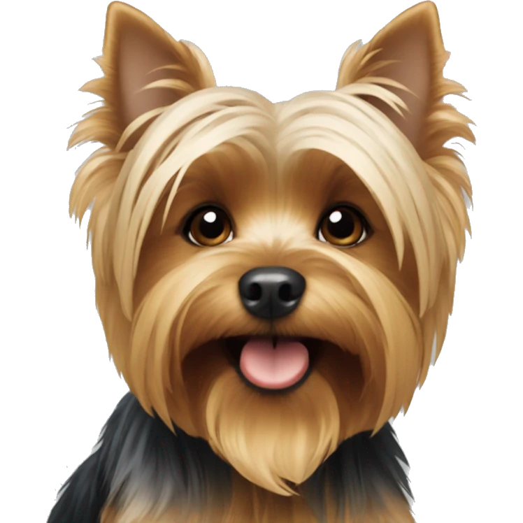Yorkshire terrier emoji