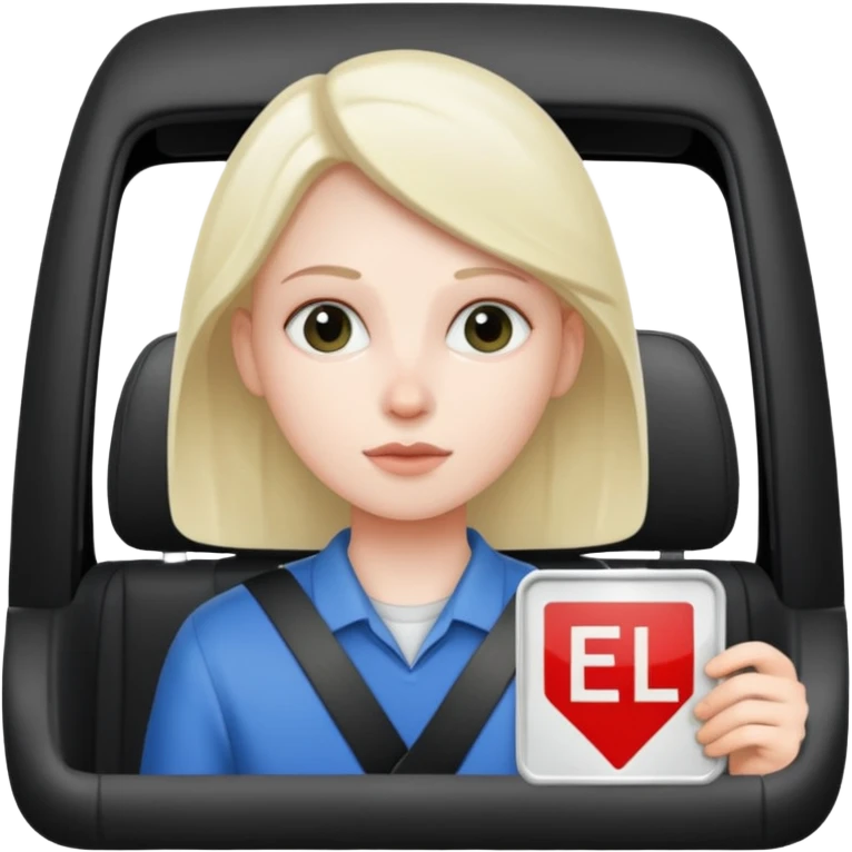 UK learner driver emoji