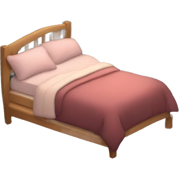 Cozy bed emoji