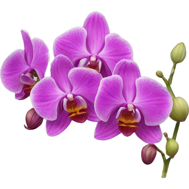 Orchids emoji
