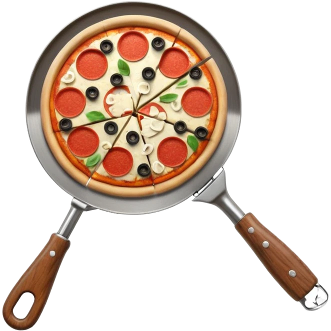 Pizza cutter emoji