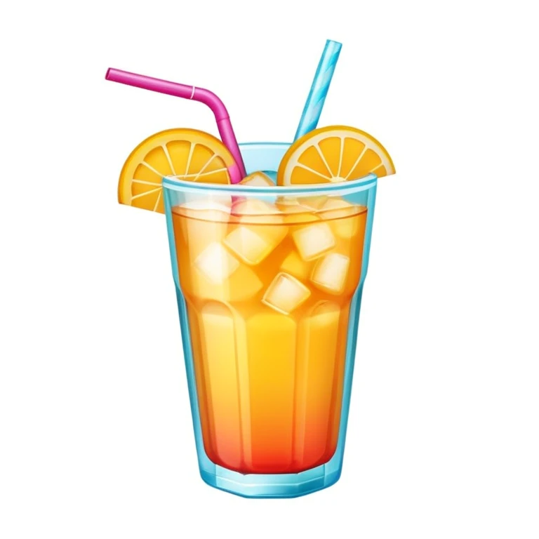 Summer drink sticker emoji