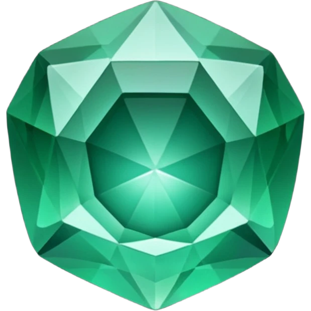 emerald gem emoji
