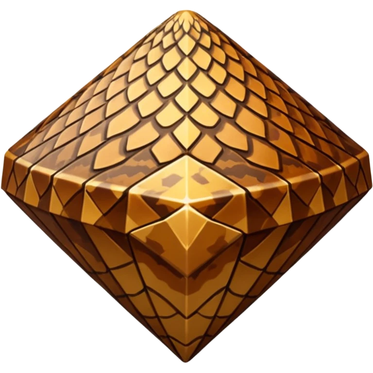 diamond shape filled with snake skin print emoji