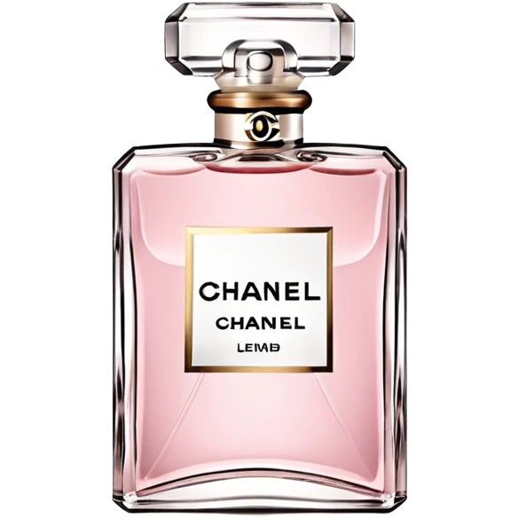 Light pink Chanel perfume emoji