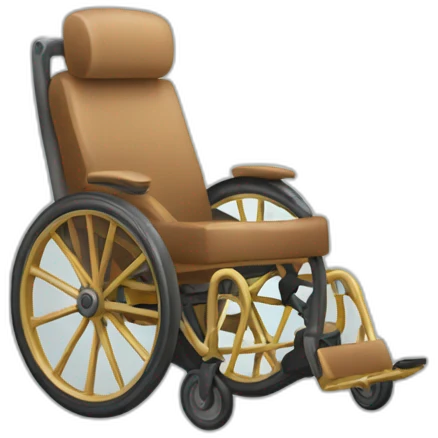 silla de ruedas emoji