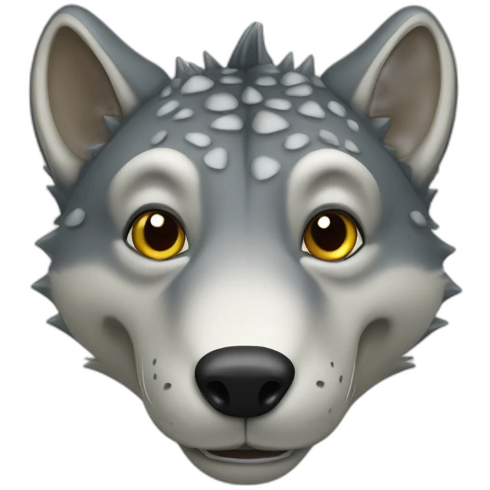 Croc de loup emoji