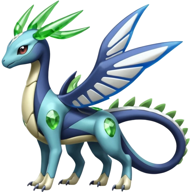 Meloetta-Zygarde-Cresselia-Palkia-Dialga-Electrike-Manectric-Fakémon-fusion, full body emoji