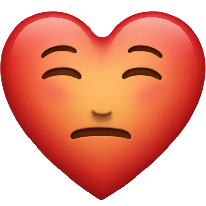 Heart shape emoji