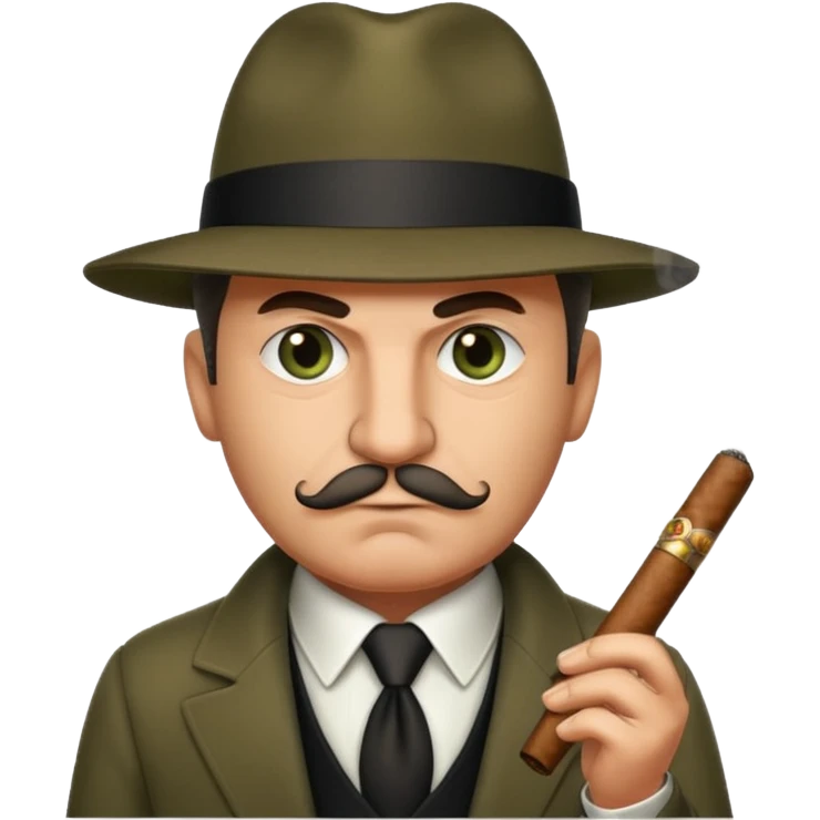 mafia boss cigar emoji
