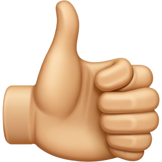 thumbs up emoij extra long thumb emoji