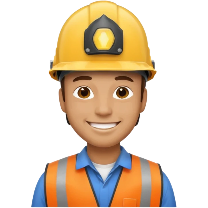 man wearing safety helmets emoji