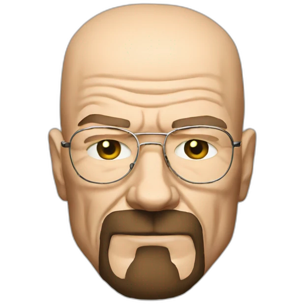 Walter White with a cat emoji