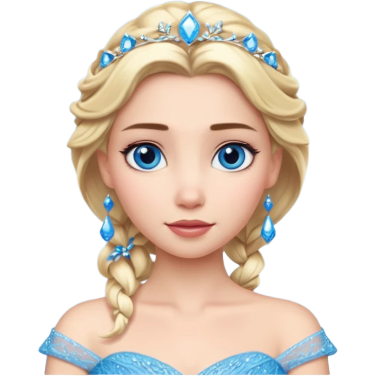 elsa frozen disney emoji