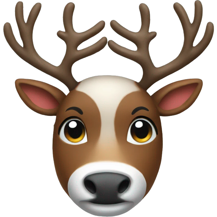 Reindeer emoji