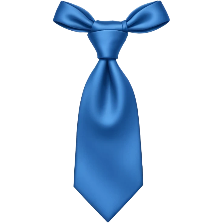 tie with tie emoji