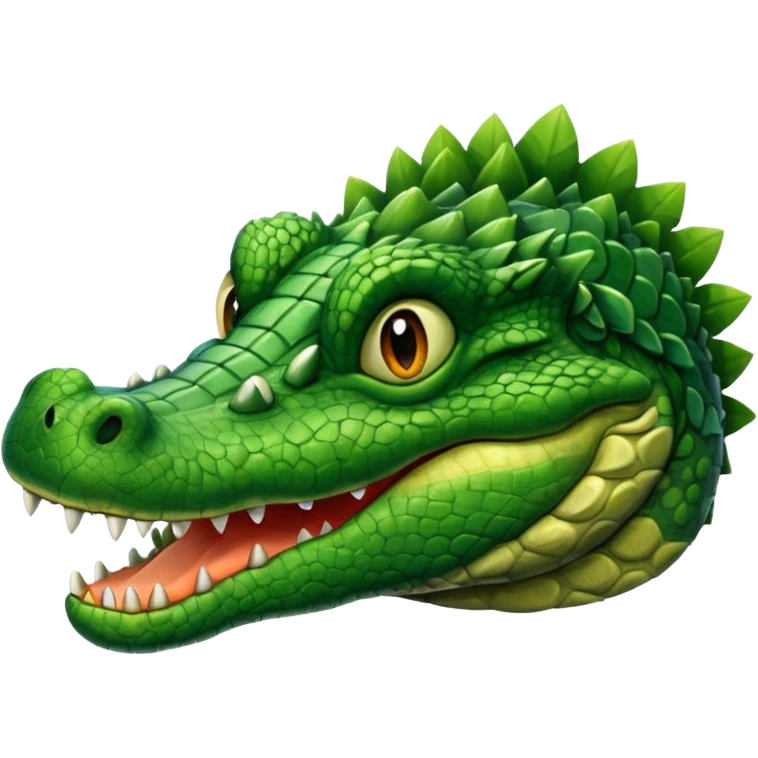 Hairy crocodile  emoji
