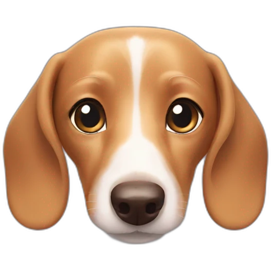 dachshund komugi emoji