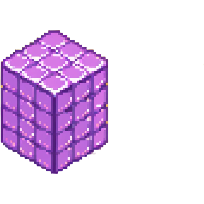 glowing purple block emoji