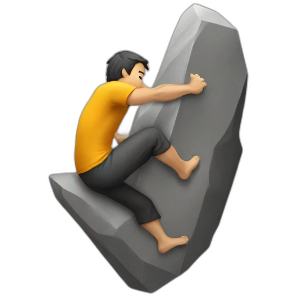 bouldering emoji