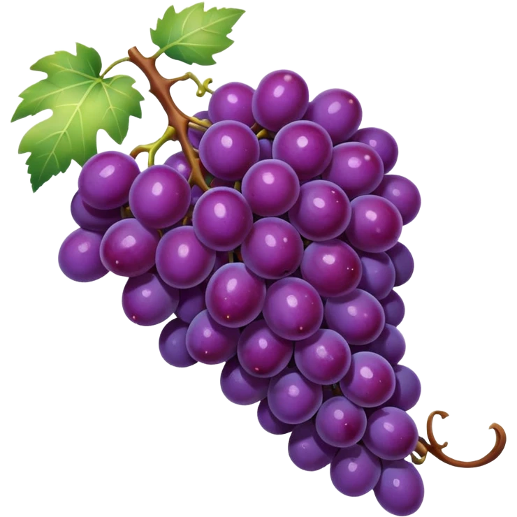 😔🍇 emoji