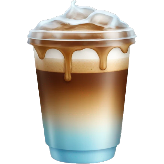 Iced coffe emoji