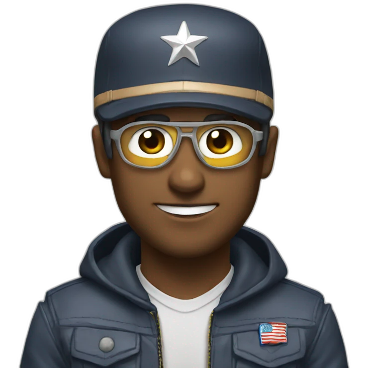 Capta un america emoji