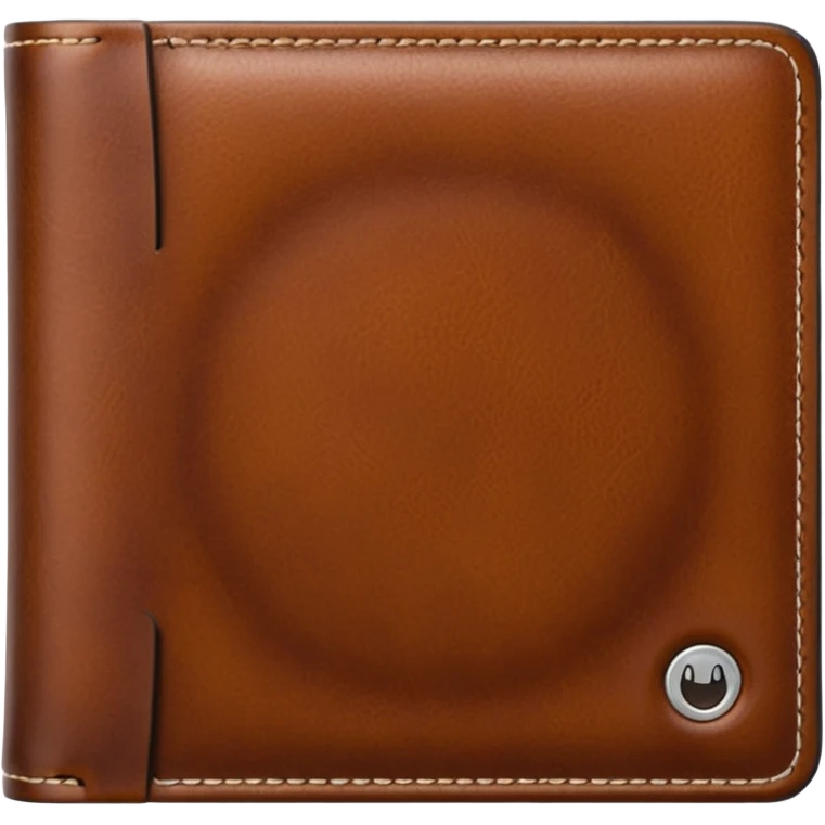 Bi-fold wallet – classic foldable leather wallet.
 emoji