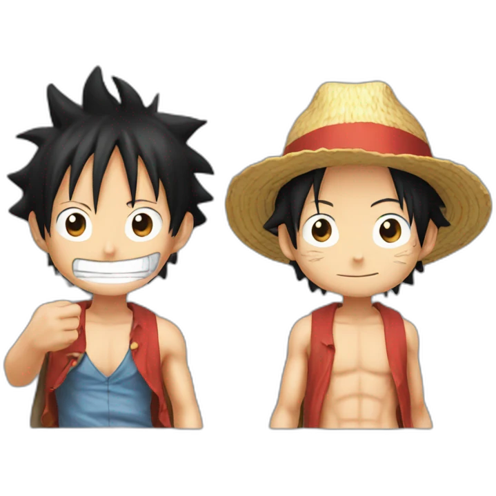Luffy et ace emoji