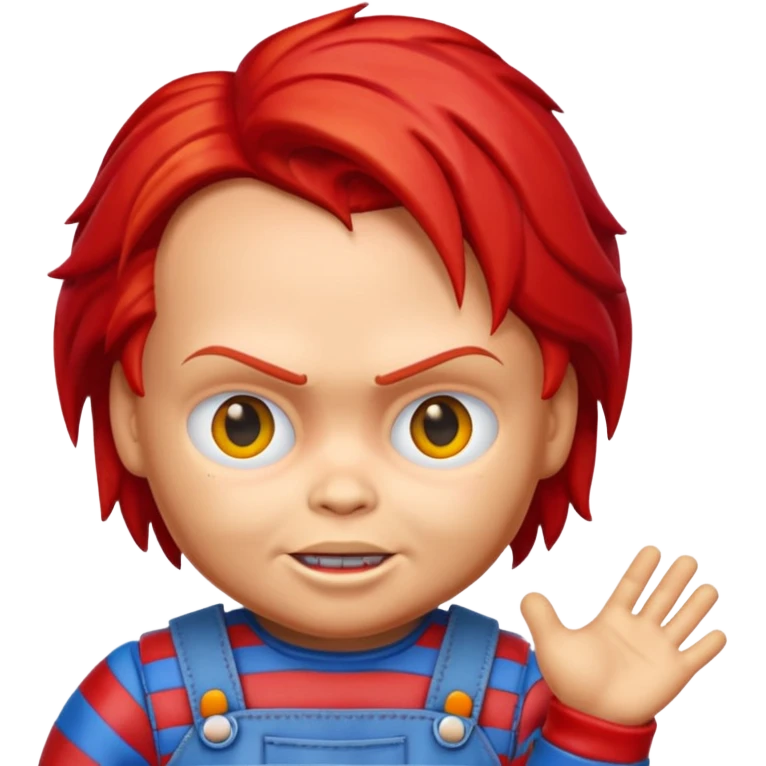 Un emojin de chuky emoji