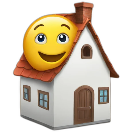 happy home emoji