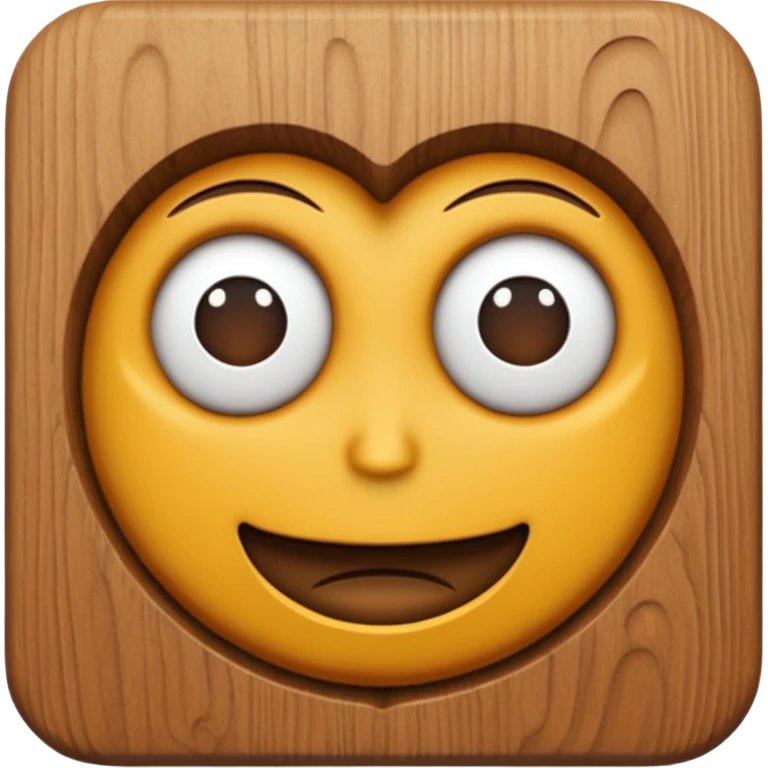 wooden Sculpture emoji