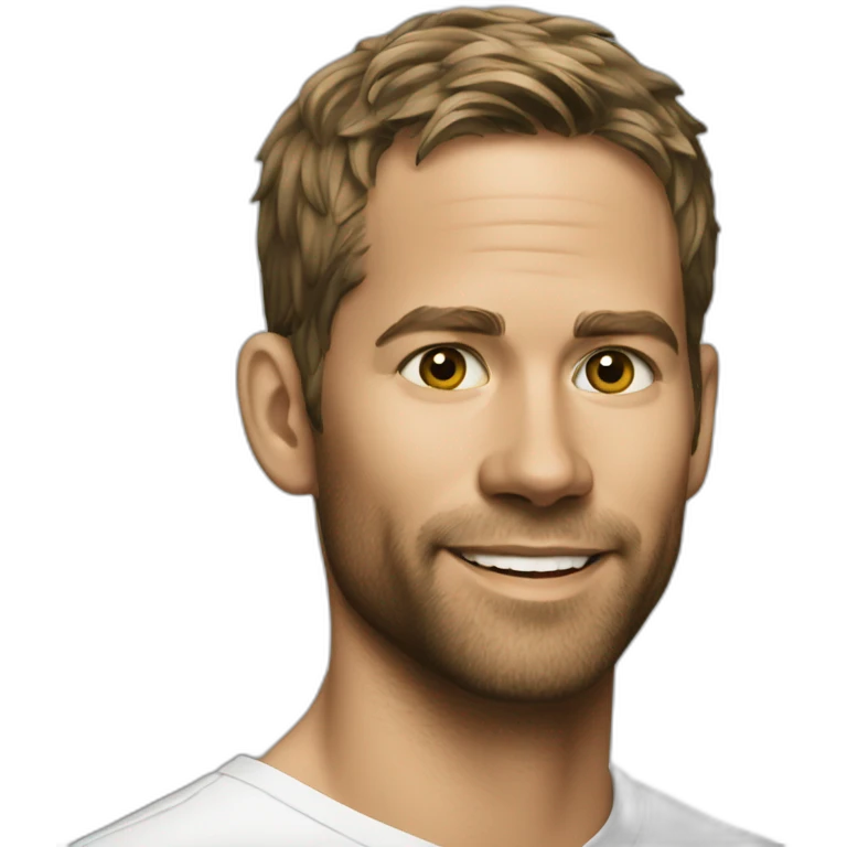 Paul Walker gives a tribute emoji