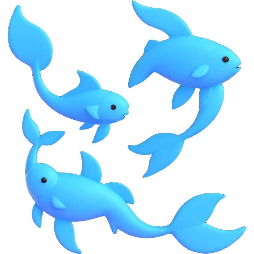 The zodiac symbol Pisces emoji