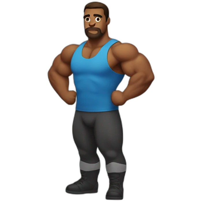 strong man emoji