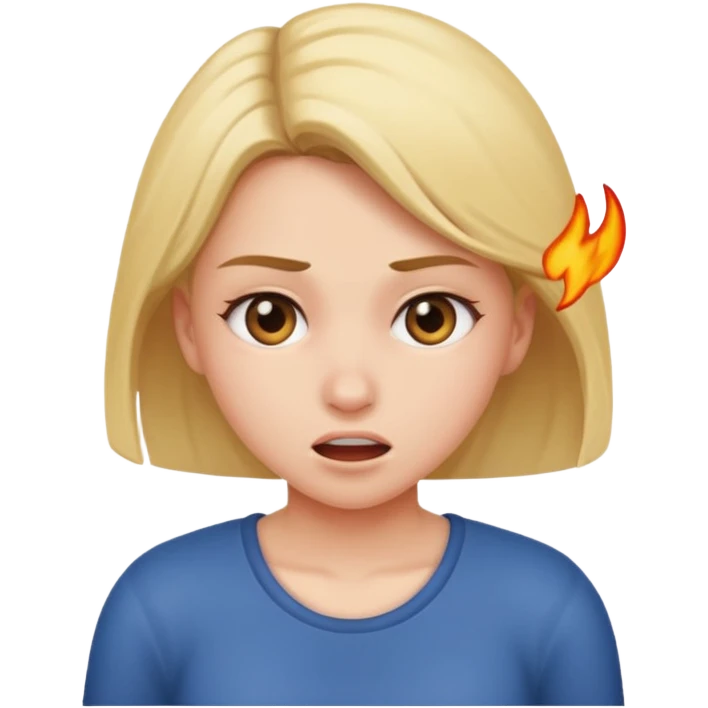 girl getting hit from behind emoji