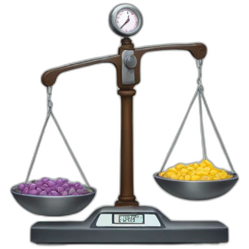 Digital scale emoji