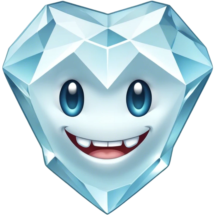 Diamond tooth emoji