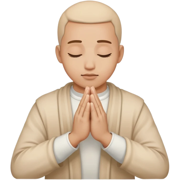 hands in a praying gesture emoji