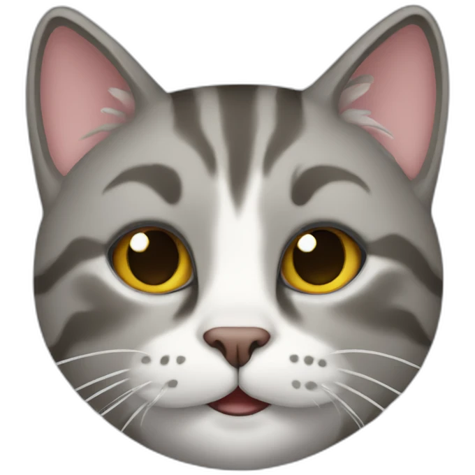 Cat with shoes on emoji