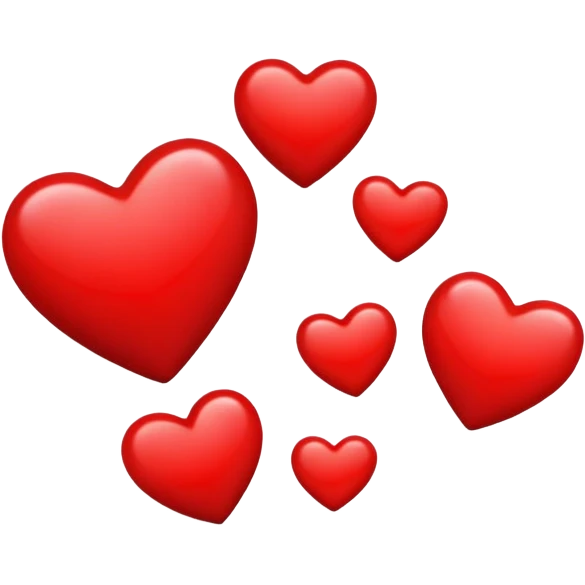 Heart spelling  love you￼ emoji