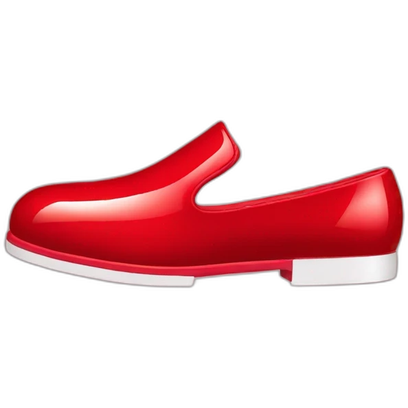 Red Louboutin glossy emoji