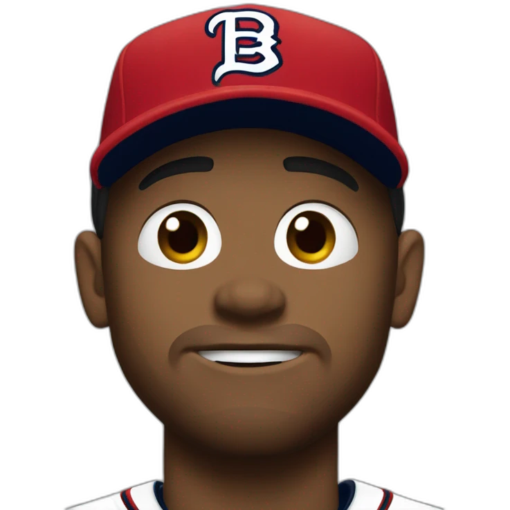 Crying braves player emoji
