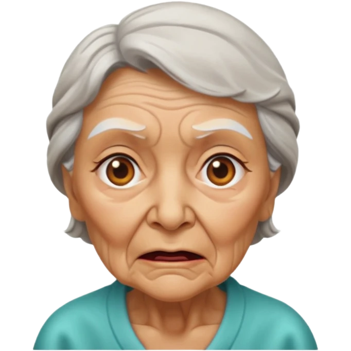 old lady head slap emoji