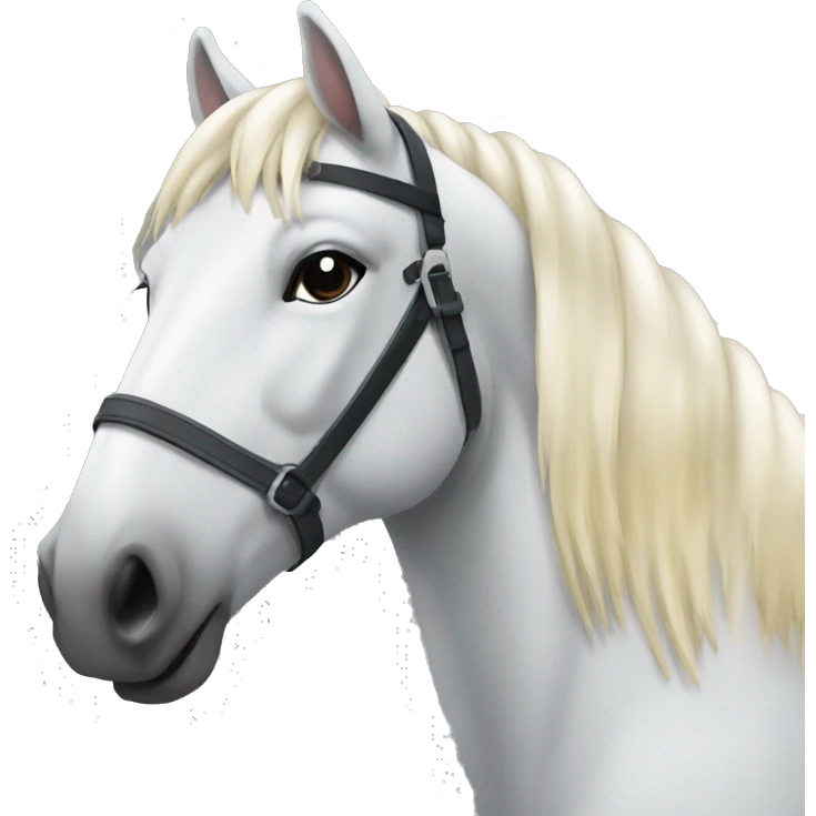 Pferd mit Karotte emoji