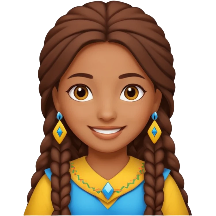 Emoji morrocan amazigh fille emoji